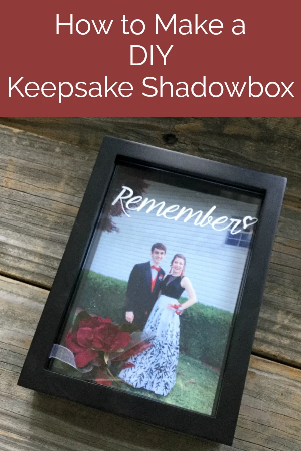Preserve memories from your wedding, prom, or other special events with this beautiful keepsake shadowbox project!  Learn how to dry flowers to preserve them and to add text to a shadowbox for a special keepsake!
